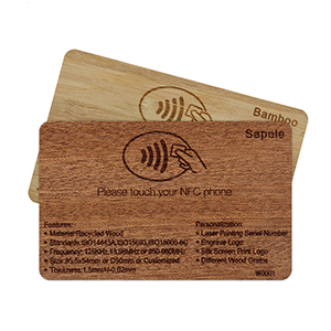 RFID Wood Card